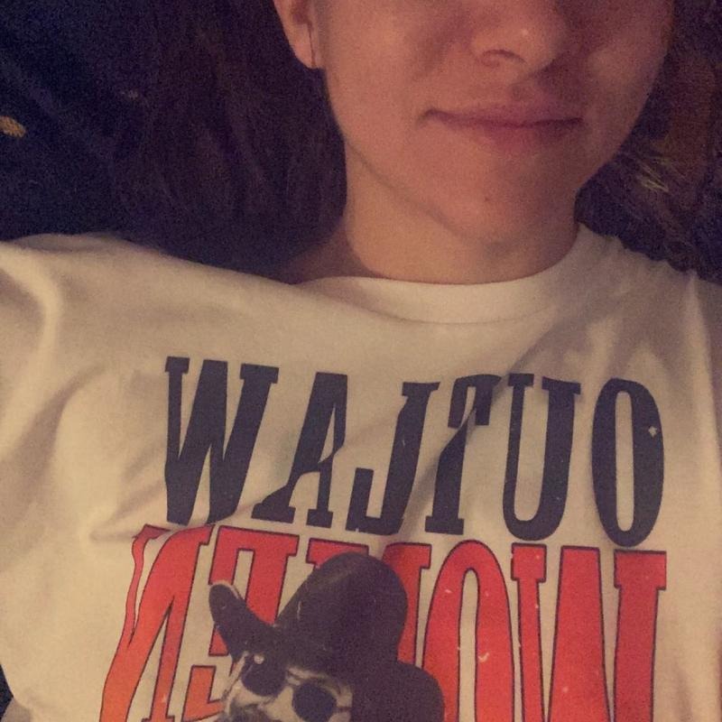 Outlaw Women Hank Williams Jr -  Western Retro Boho Hippie Shirt Classic Country Music Oversized Graphic  Womenswear Streetwear Tshirt vintage tee