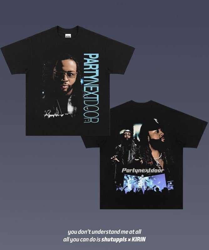 PARTYNEXTDOOR 1.0, Sweatshirt, Hoodie Cotton Unisex Shirt Rap Shirt Rapper Rap Tee Hiphop Shirt Music Tour Merch Gift for Him Gift For Her Vintage Y2K