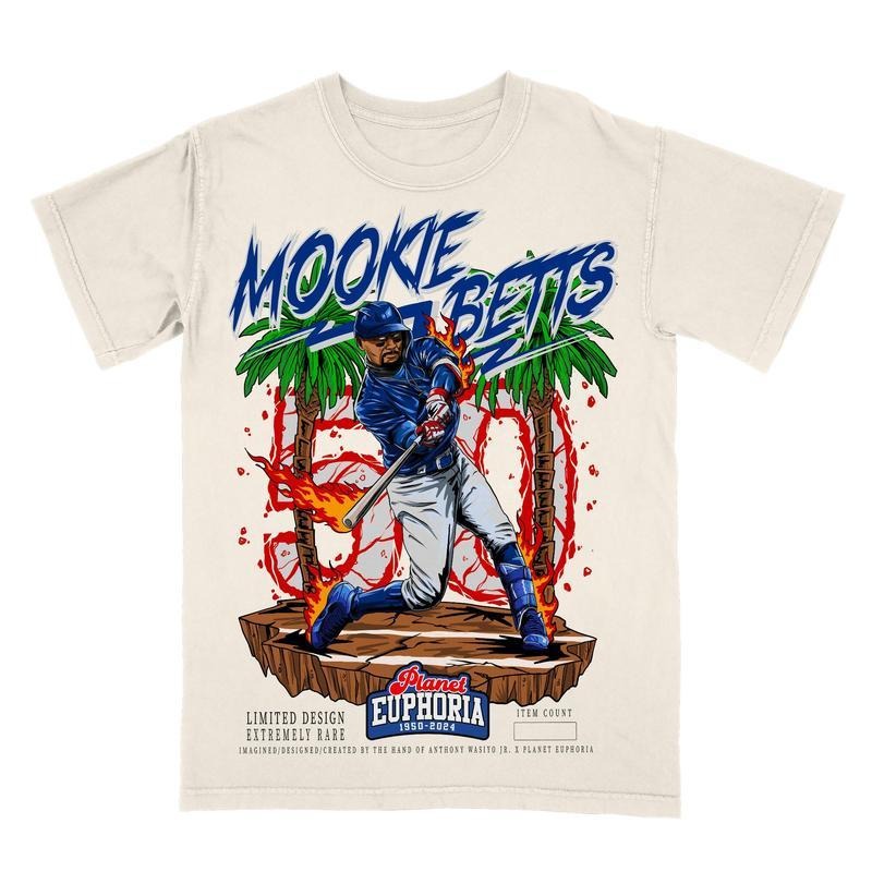 PE Mookie Betts Planet Euphoria Shirt, Vintage Style 90s Retro Unisex Streetwear Tee