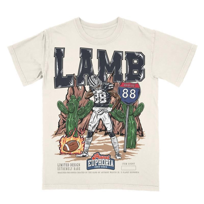 PE YOUTH CeeDee LAMB Tee Shirt, Vintage Style 90s Retro Unisex Streetwear Tee style 001