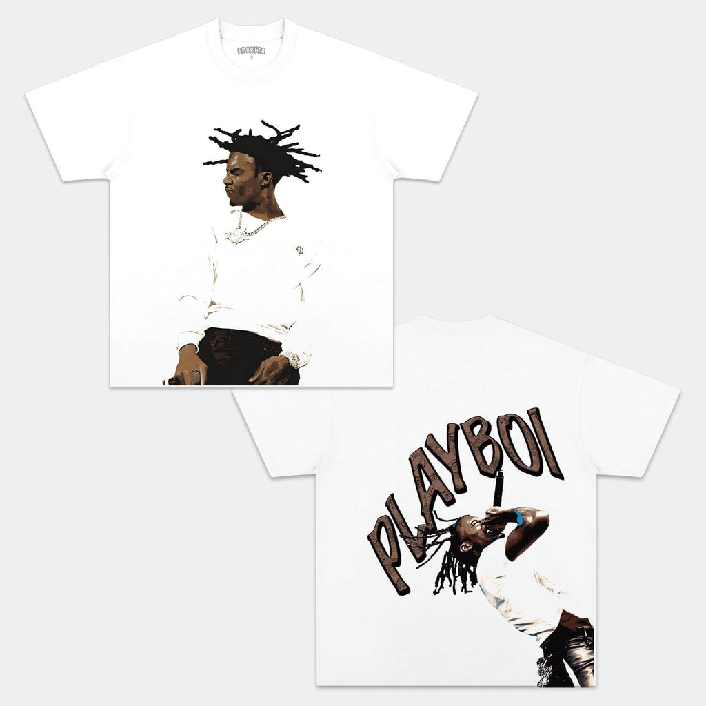 PLAYBOI CARTI VINTAGE TEE Style002