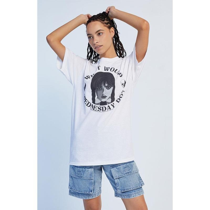 PacSun Women's What Would Wednesday Do T-Shirt