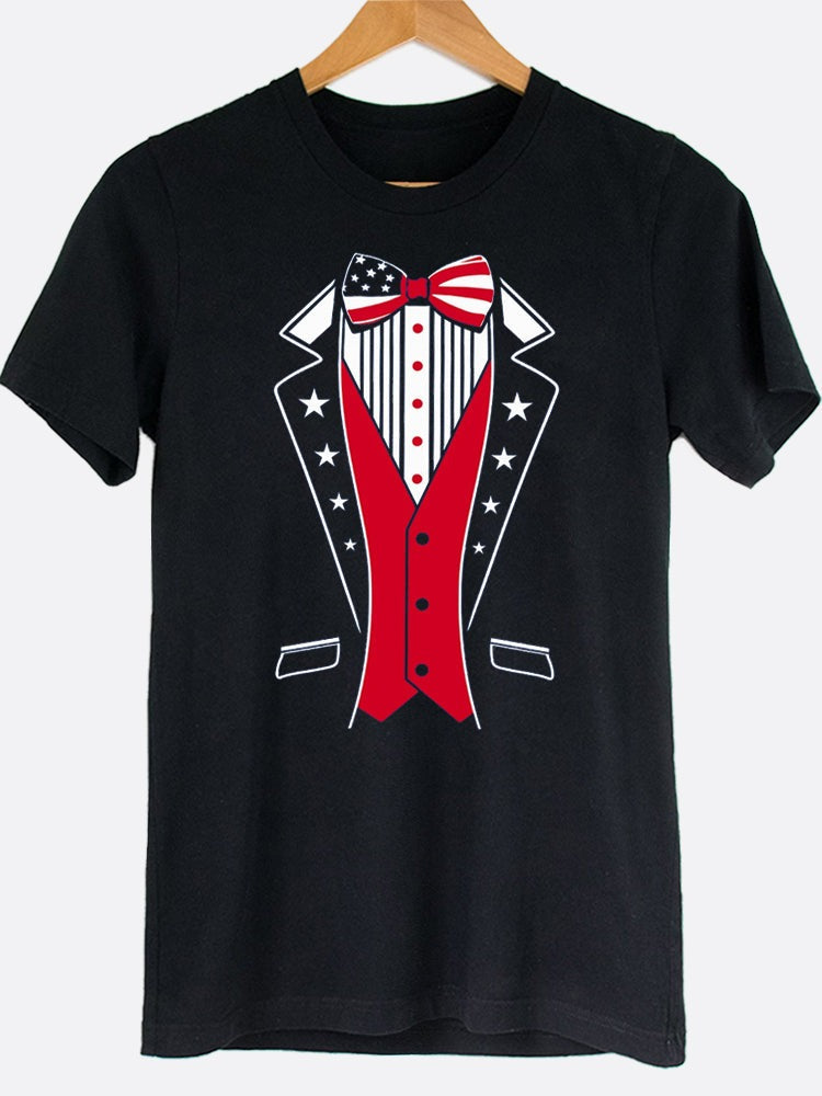 Patriotic Tuxedo Graphic Tee