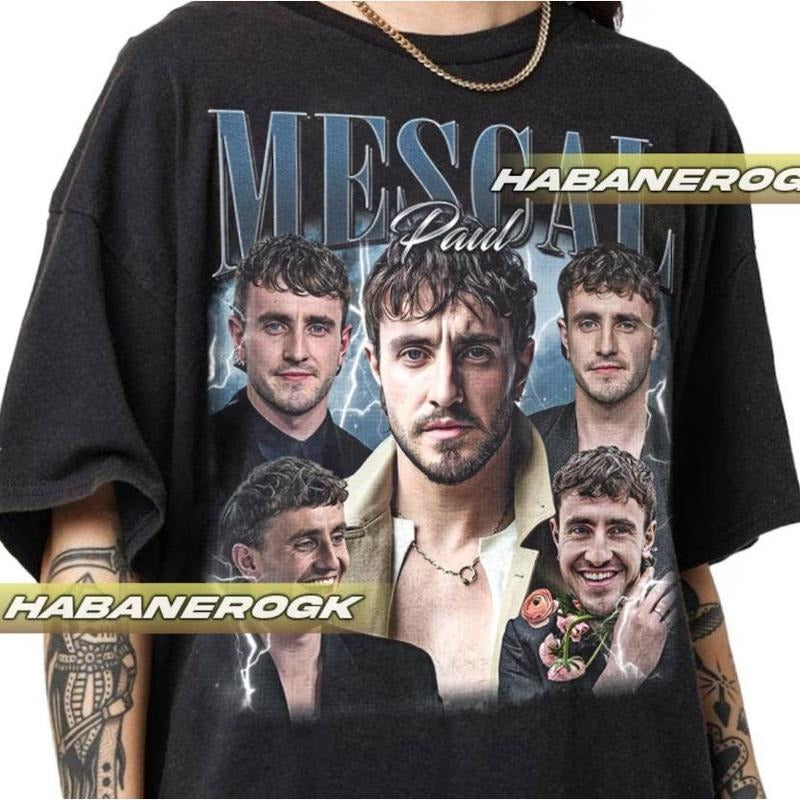 Paul Mescal Vintage T-Shirt, gladiator movie tee, lucius shirt, pedro pascal tee