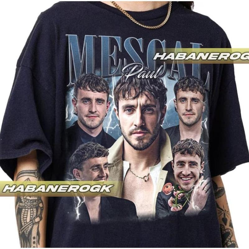 Paul Mescal Vintage T-Shirt, gladiator movie tee, lucius shirt, pedro pascal tee