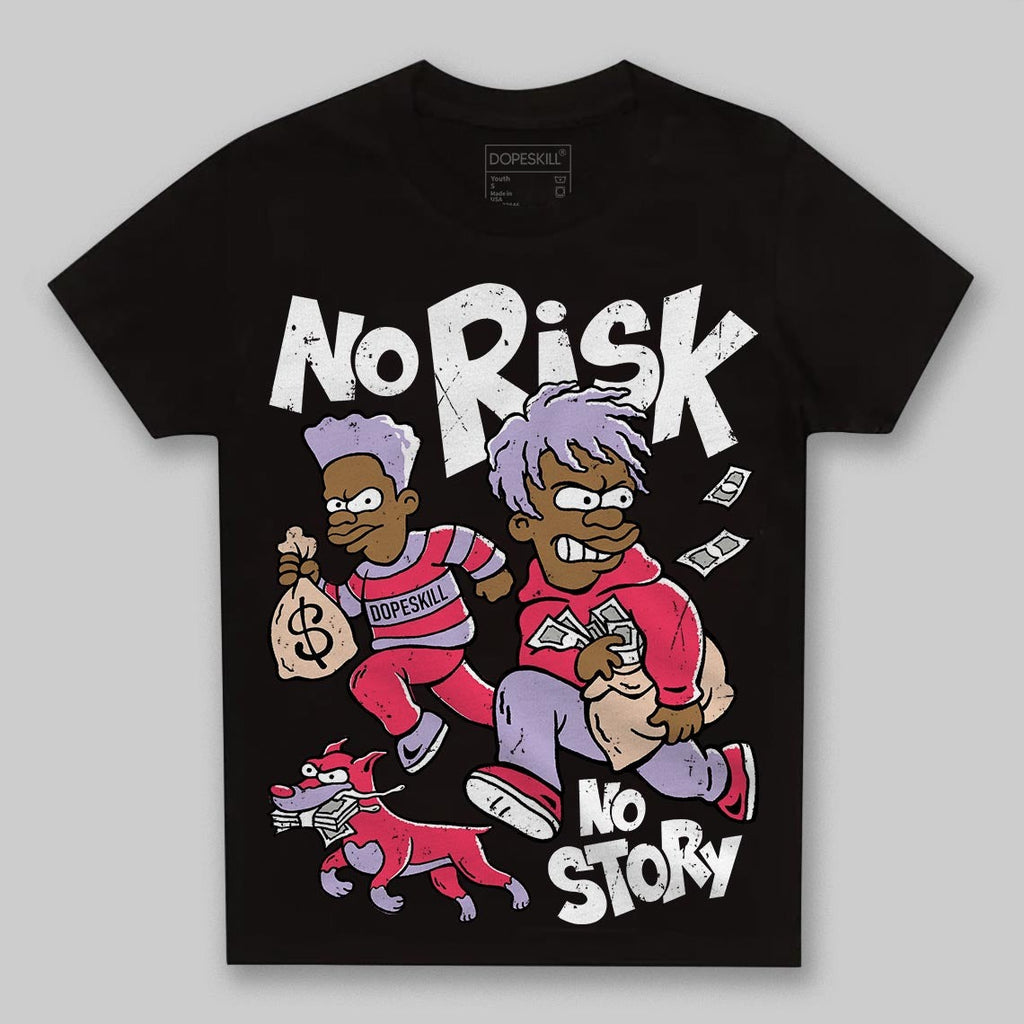 Peanut Butter Jelly 5s DopeSkill Toddler Kids T-shirt No Risk No Story Graphic