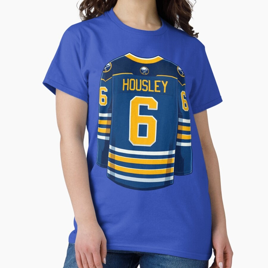 "Phil Housley Buffalo Sabres Retro Jersey Tribute Classic T-Shirt