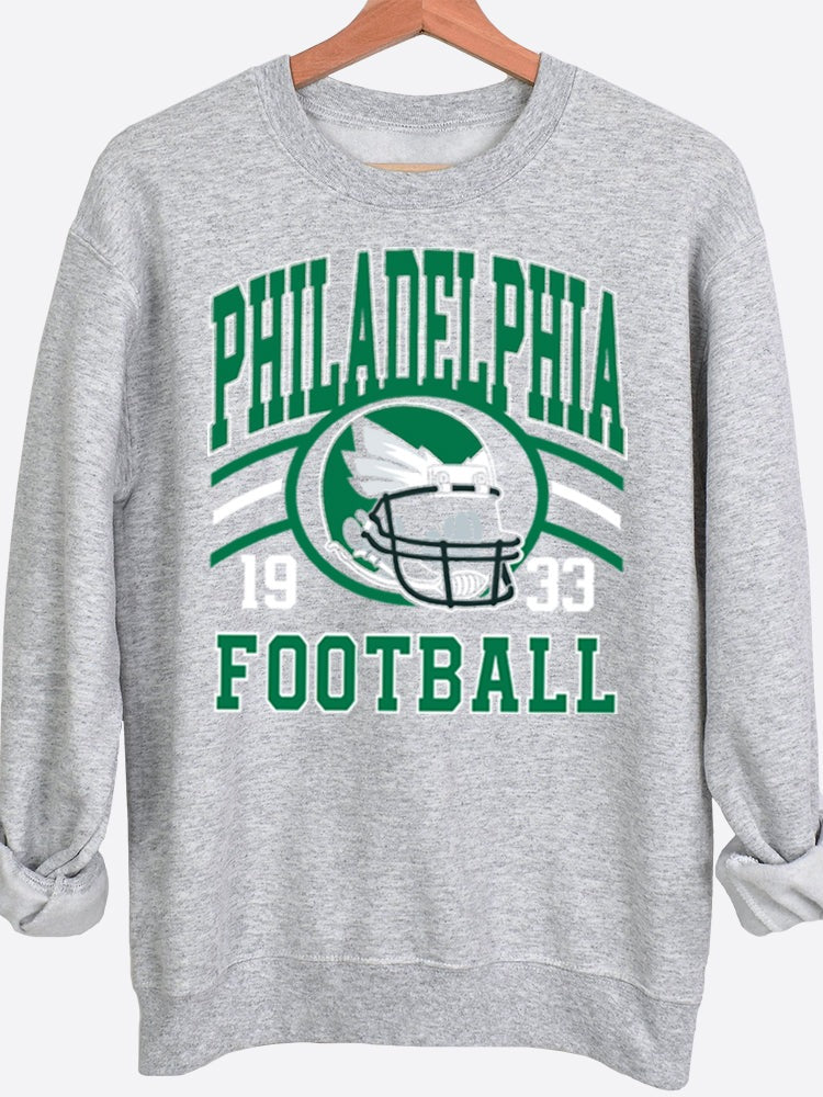 Philadelphia Football Graphic Sweatshirt