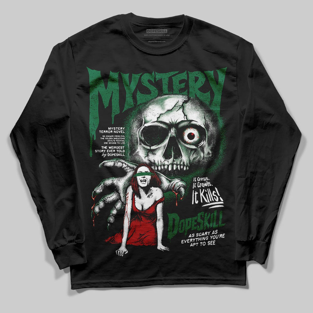 Pine Green 13s DopeSkill Long Sleeve T-Shirt Mystery Ghostly Grasp Graphic