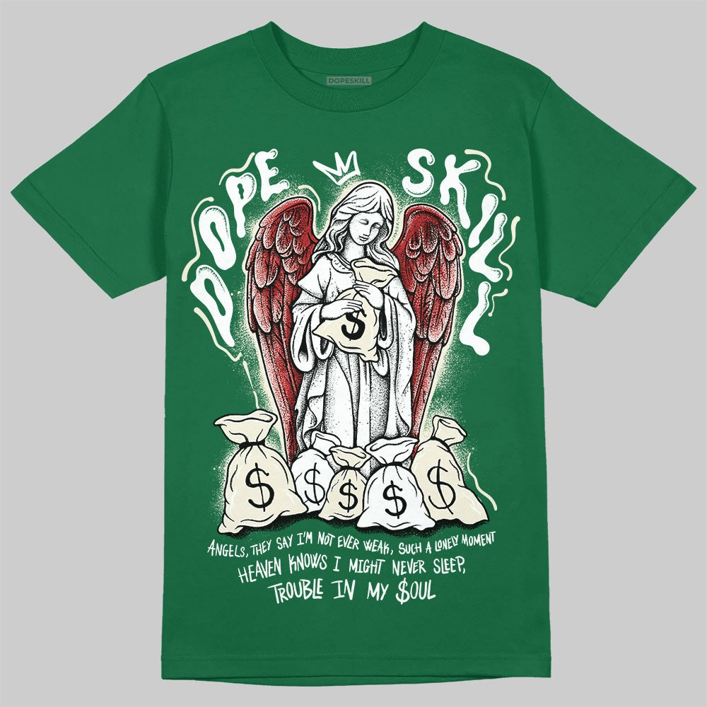 Pine Green 13s DopeSkill T-Shirt Angels Graphic