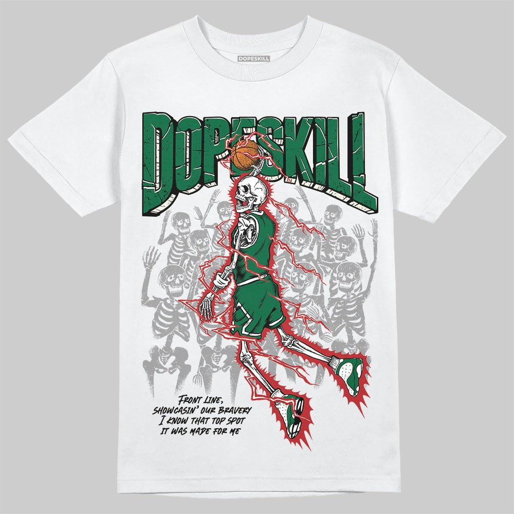 Pine Green 13s DopeSkill T-Shirt Thunder Dunk Graphic