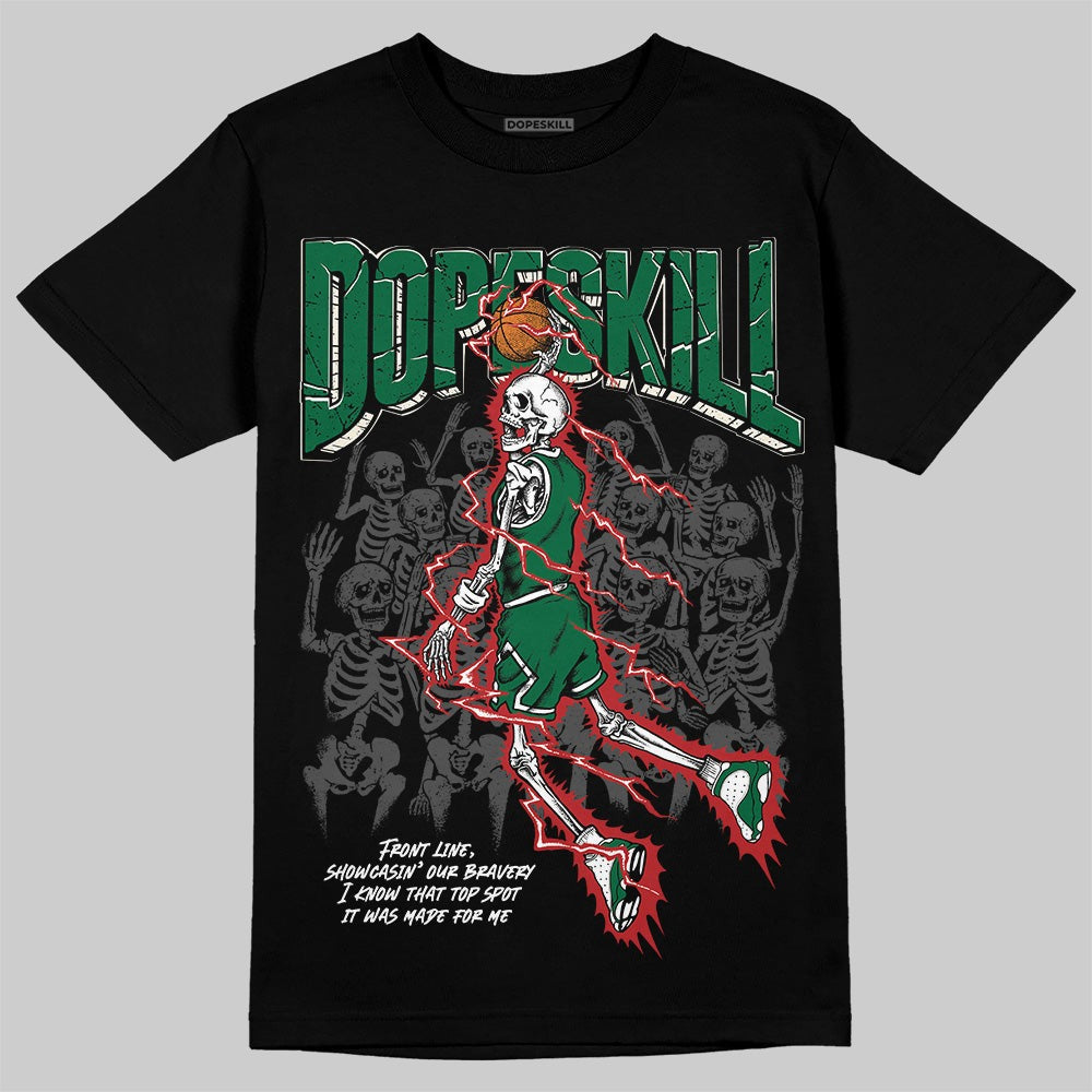 Pine Green 13s DopeSkill T-Shirt Thunder Dunk Graphic