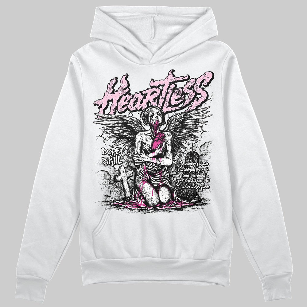 Pink Collection DopeSkill Hoodie Sweatshirt Heartless Graphic