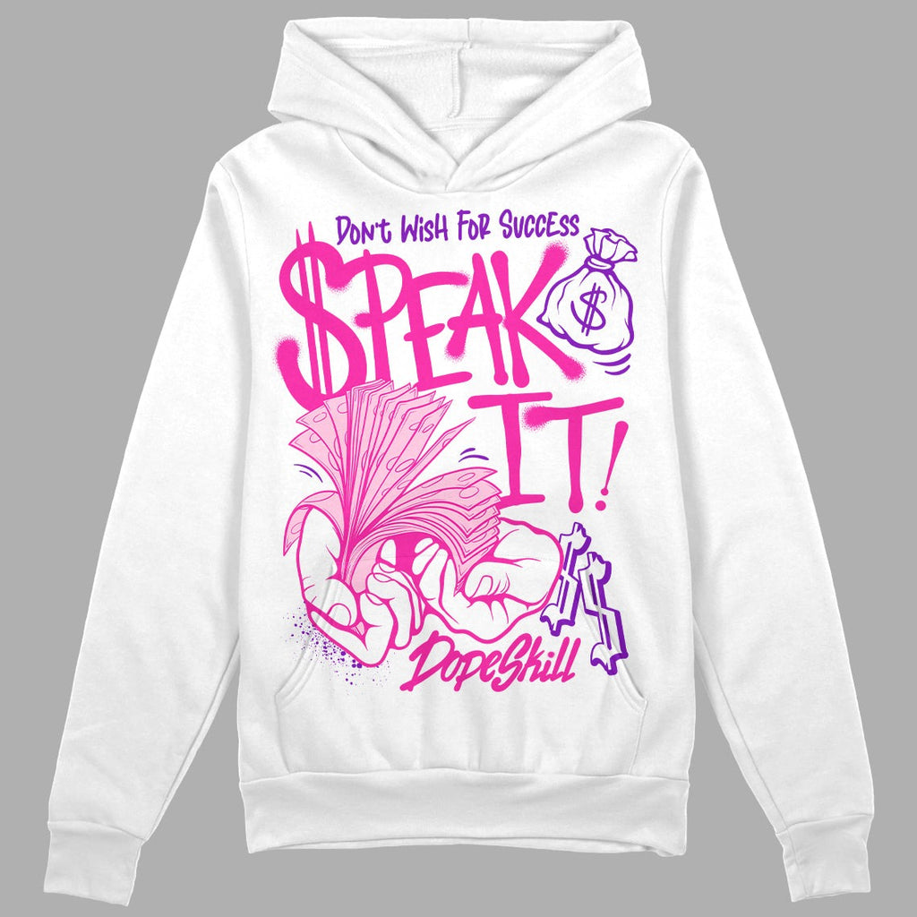 Pink Collection DopeSkill Hoodie Sweatshirt Speak It Graphic