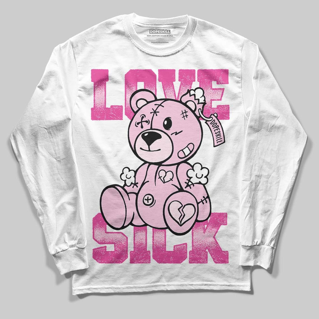 Pink Collection DopeSkill Long Sleeve T-Shirt Love Sick Graphic