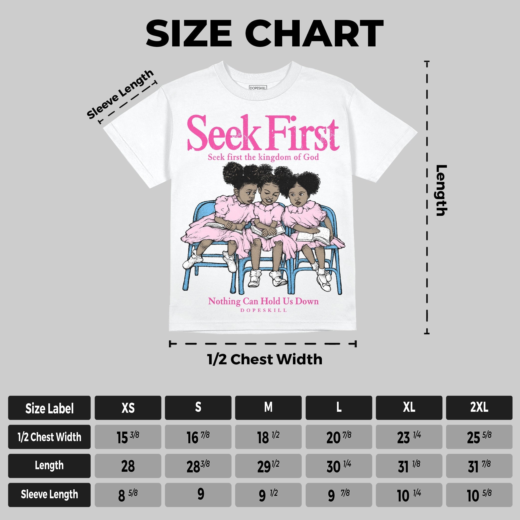Pink Collection DopeSkill Oversize Print T-Shirt New Seek First Graphic