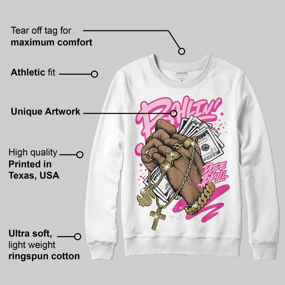 Pink Collection DopeSkill Sweatshirt Always Ballin' Graphic