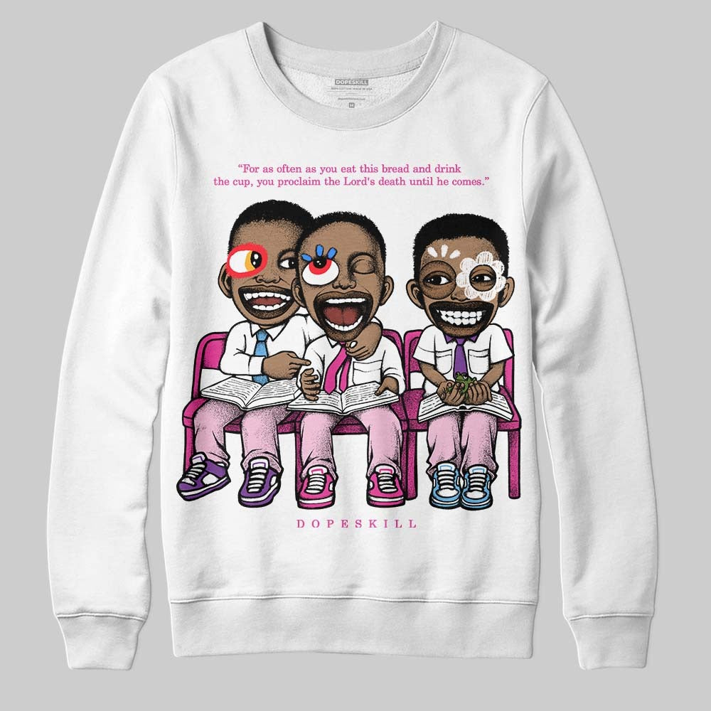 Pink Collection DopeSkill Sweatshirt First Sunday Graphic