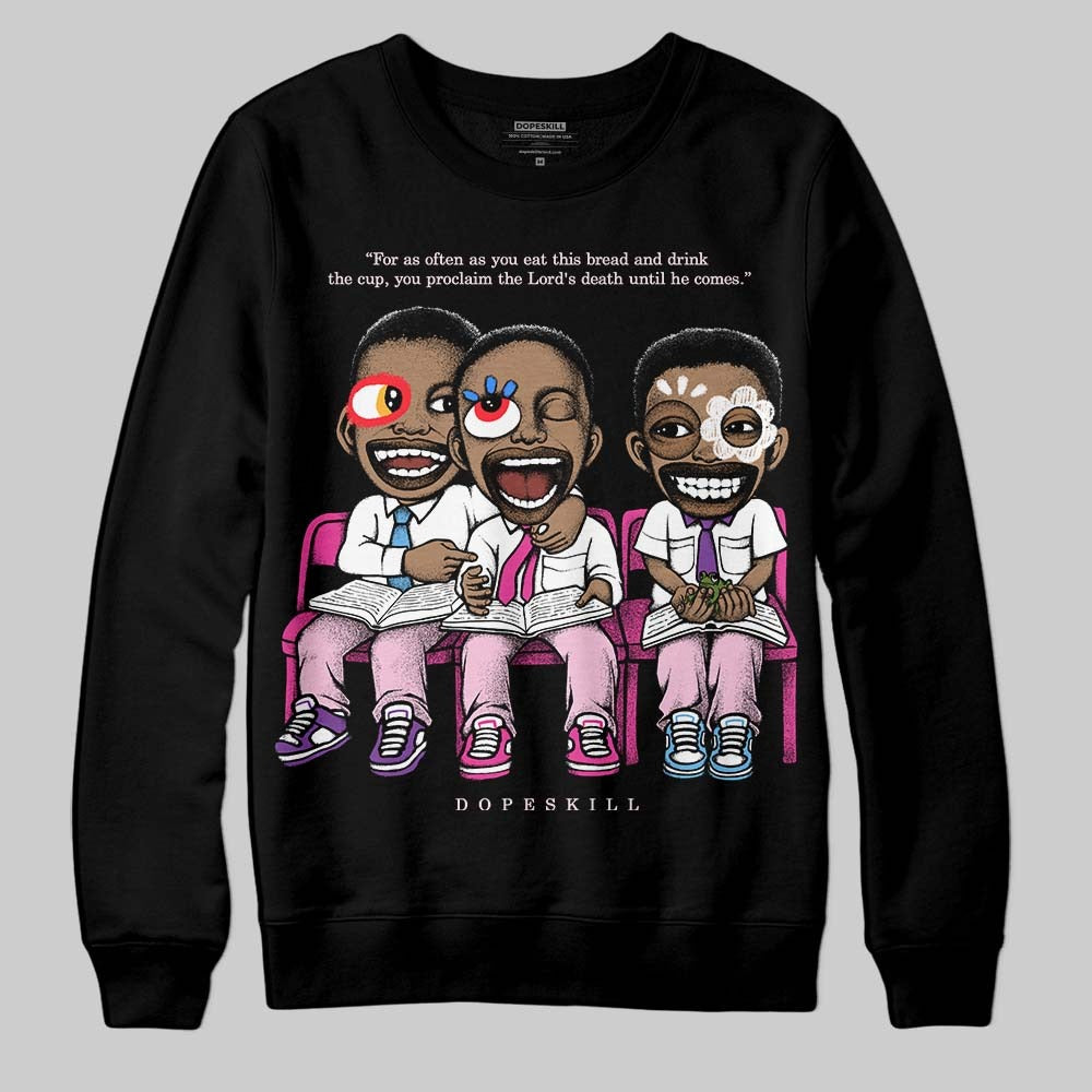 Pink Collection DopeSkill Sweatshirt First Sunday Graphic