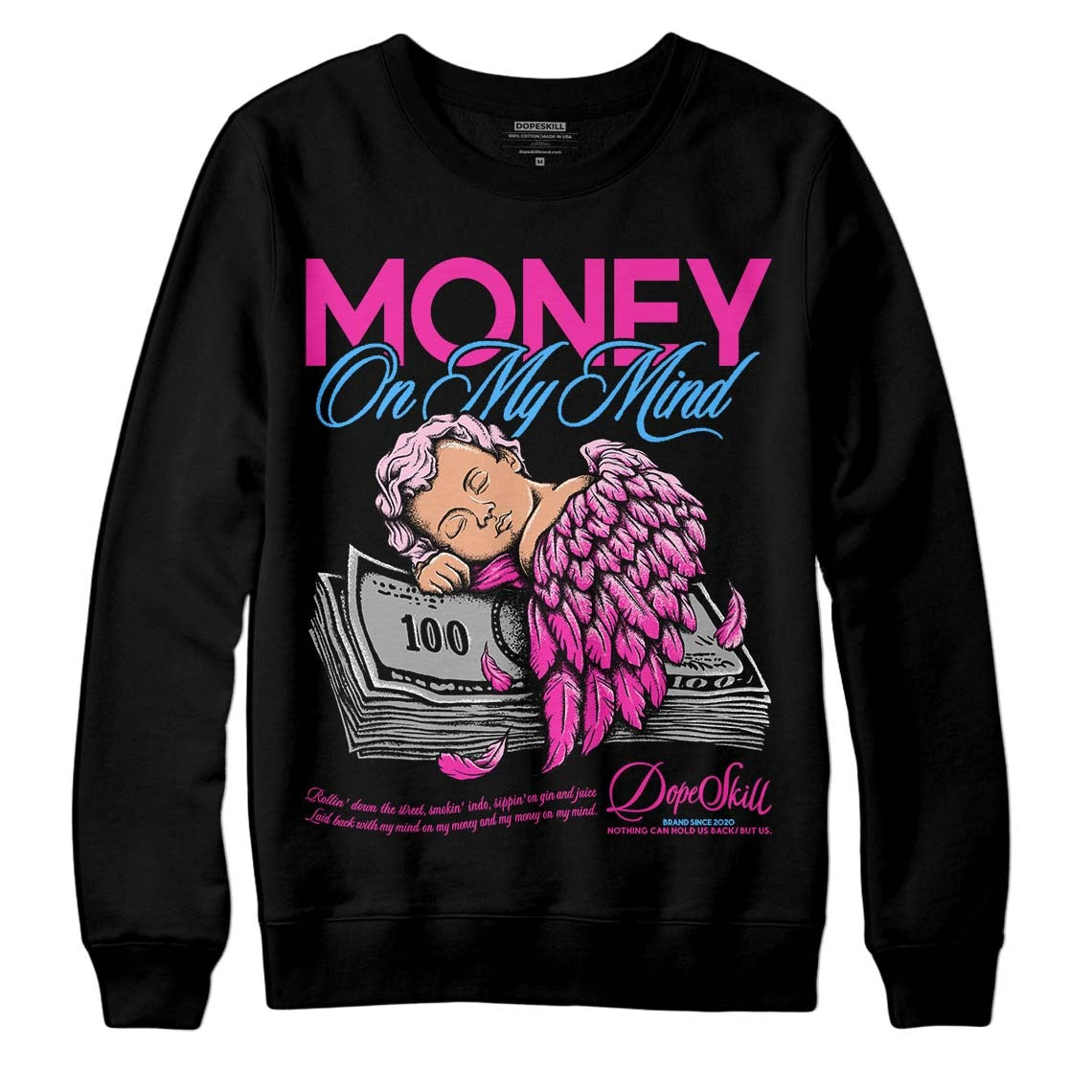 Pink Collection DopeSkill Sweatshirt MOMM Graphic