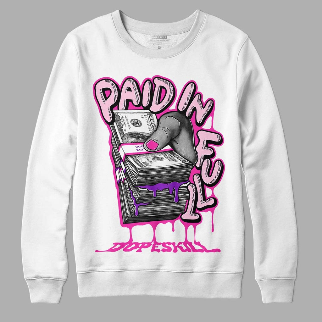Pink Collection DopeSkill Sweatshirt Paid In Full Graphic