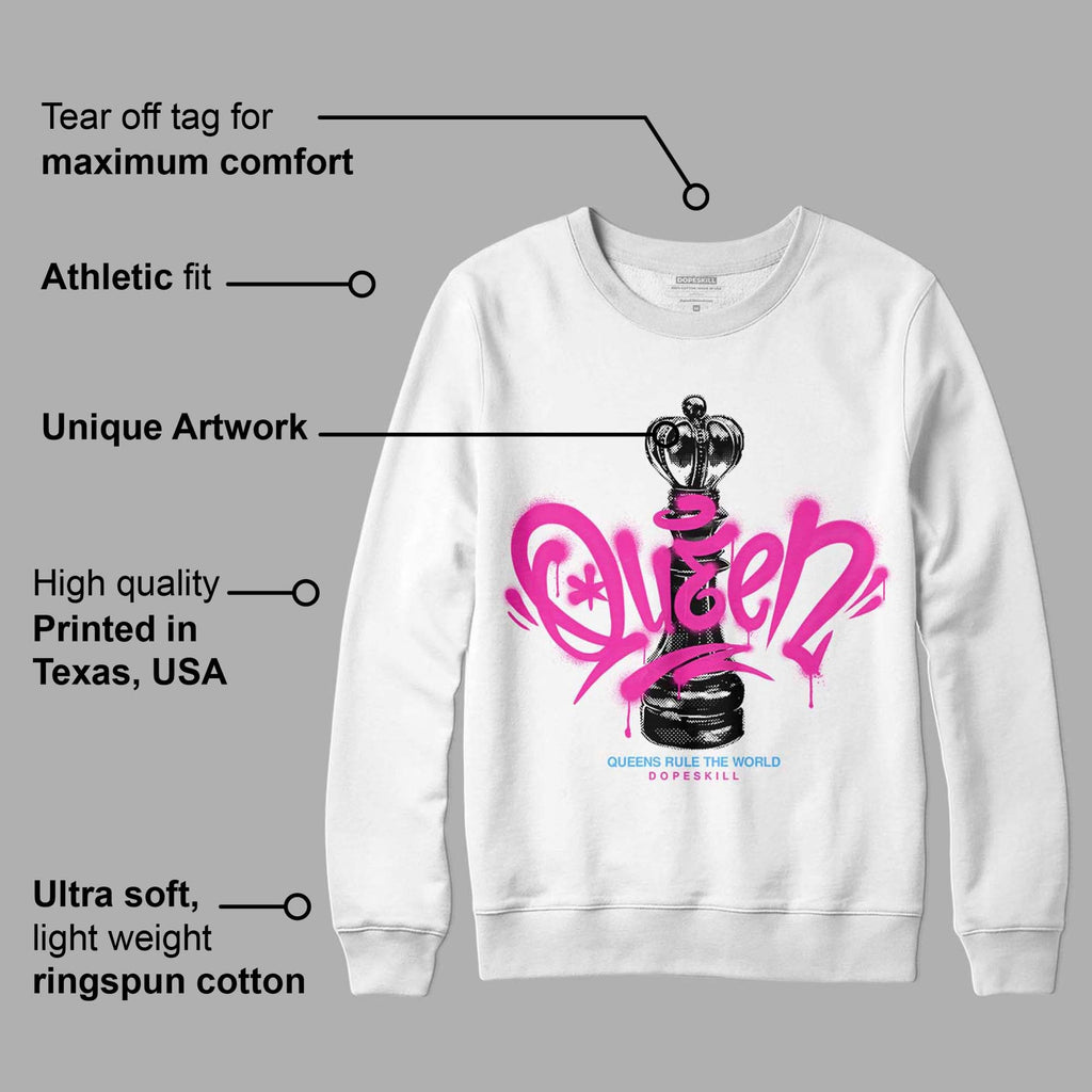 Pink Collection DopeSkill Sweatshirt Queen Chess Graphic