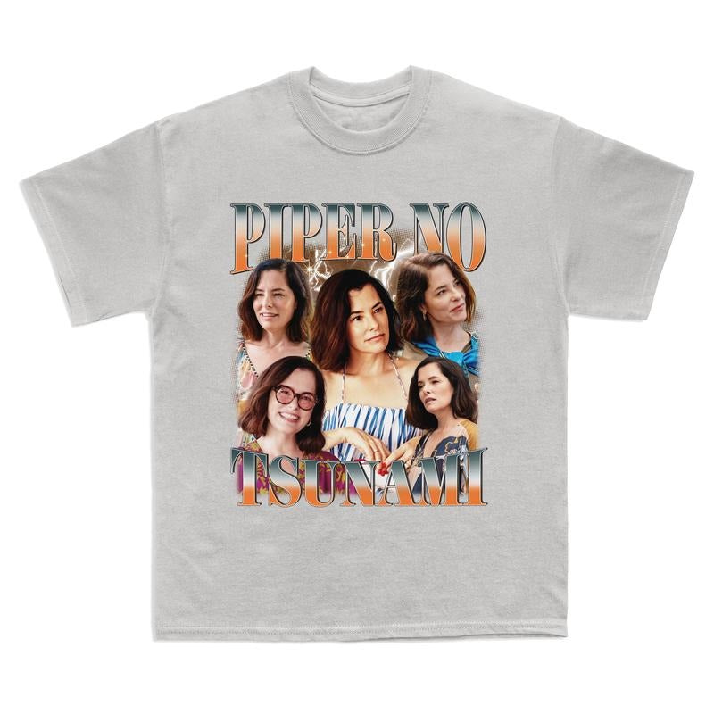 Piper No - Tsunami T-Shirt, Parker Posey White Lotus Sweatshirt, Viral Pop Culture Hoodie, Unisex Cotton Shirt, Shirt For Movie Lover style 001