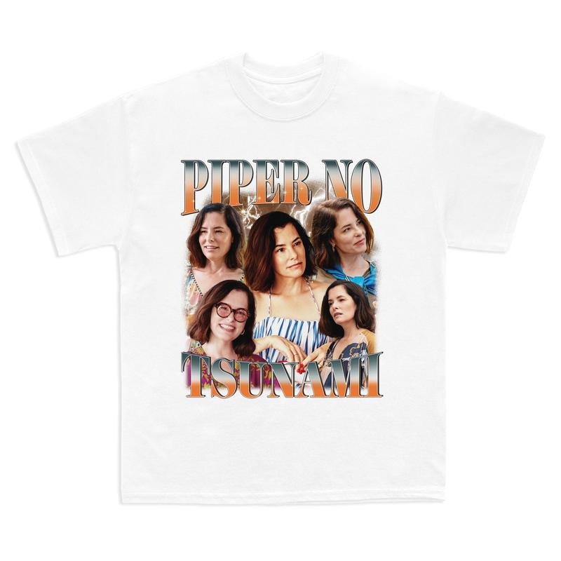 Piper No - Tsunami T-Shirt, Parker Posey White Lotus Sweatshirt, Viral Pop Culture Hoodie, Unisex Cotton Shirt, Shirt For Movie Lover style 001