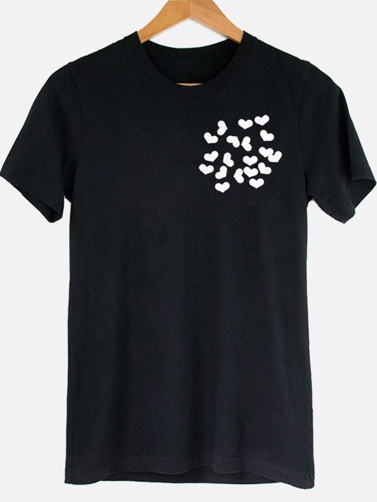 Pocket Of Hearts Graphic Tee