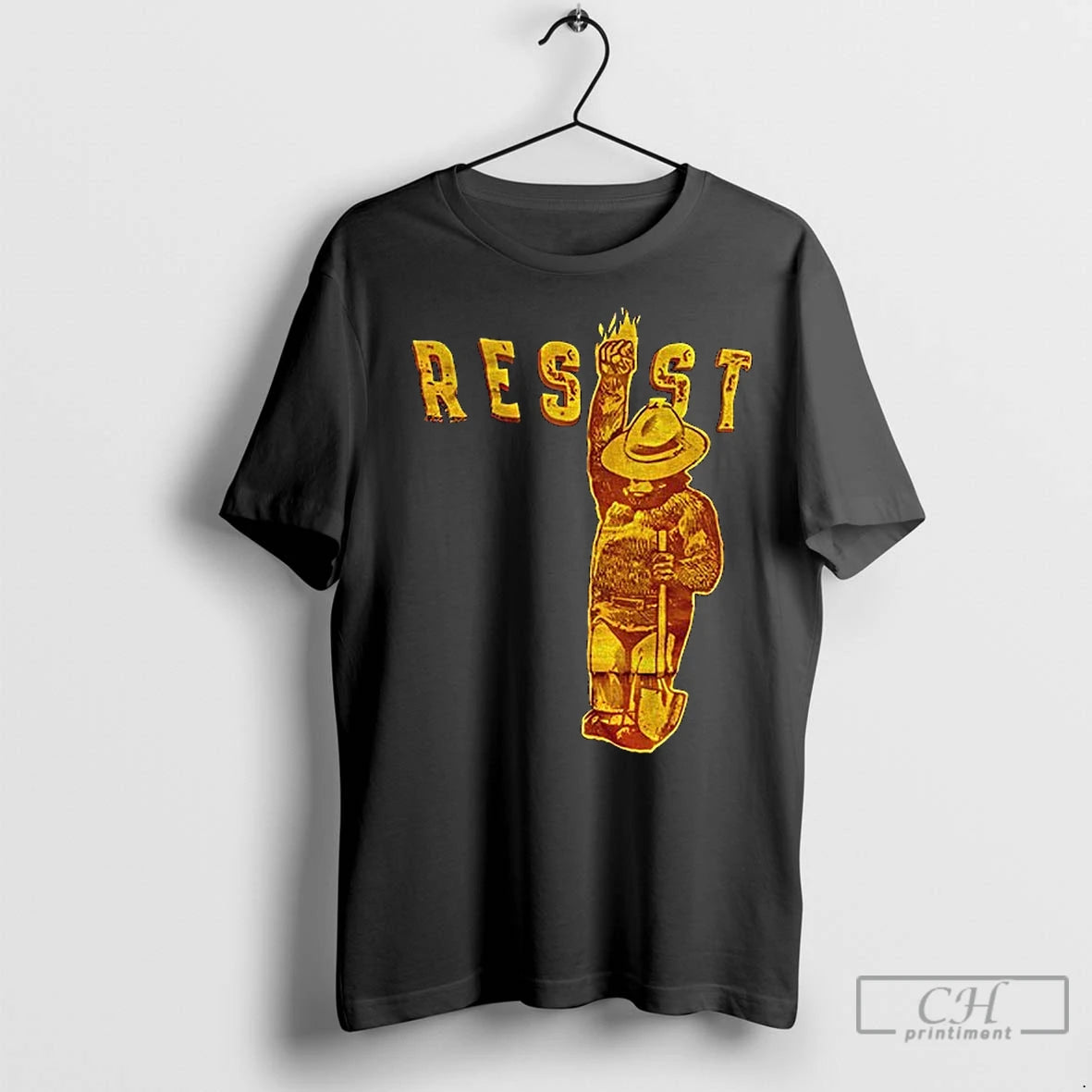 Premium The Smokey Bear Resist Anti Trump Political