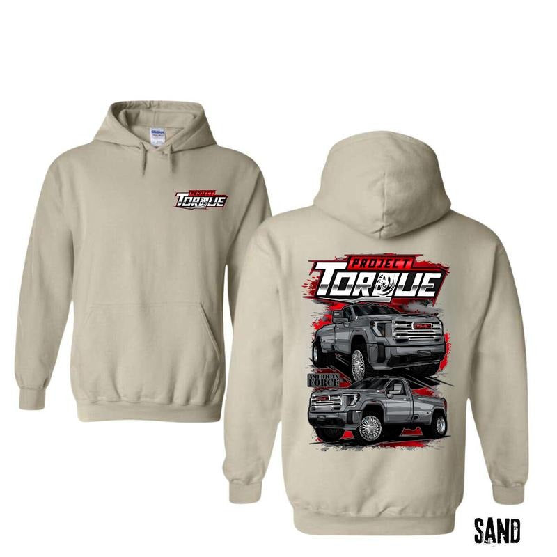 Project Torque Baby Dually Bundle Pack T-Shirt - Crewneck Sweatshirt - Hoodie, American Force shirt, Casual Women's Shirt, Men Clothing, Unisex Cotton Classic Menswear Tops