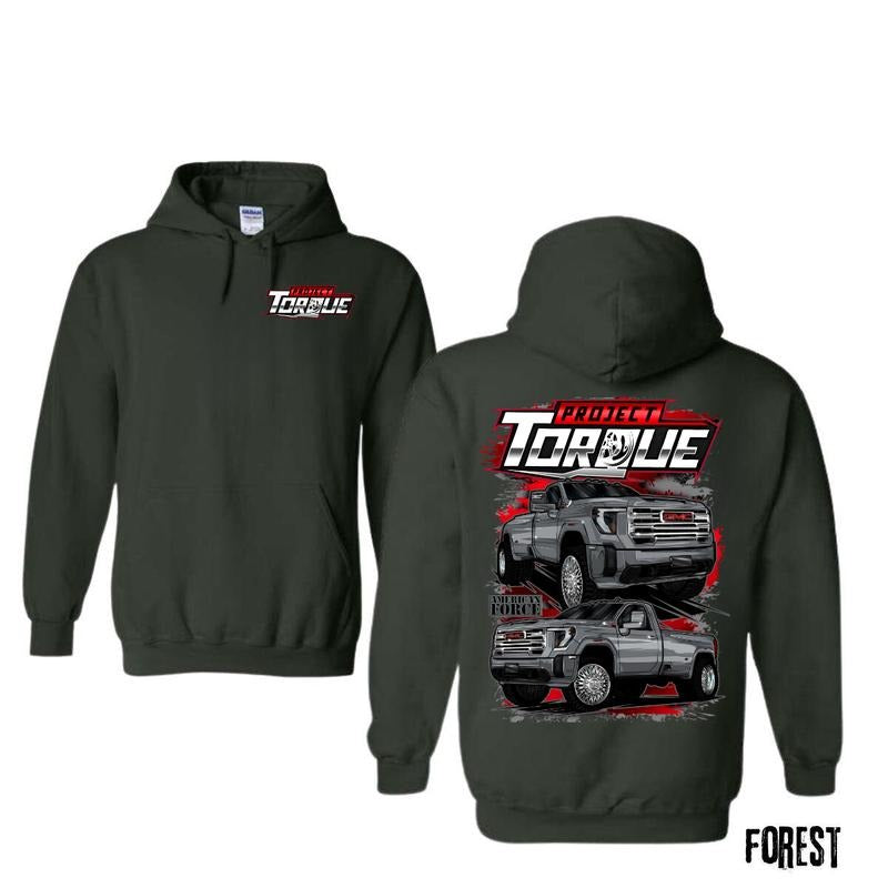 Project Torque Baby Dually Bundle Pack T-Shirt - Crewneck Sweatshirt - Hoodie, American Force shirt, Casual Women's Shirt, Men Clothing, Unisex Cotton Classic Menswear Tops