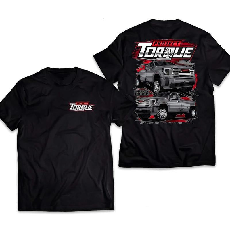 Project Torque Baby Dually Bundle Pack T-shirt, American Force T-shirt, Casual Women's Shirt, Men Clothing, Unisex Cotton Classic Menswear Tops