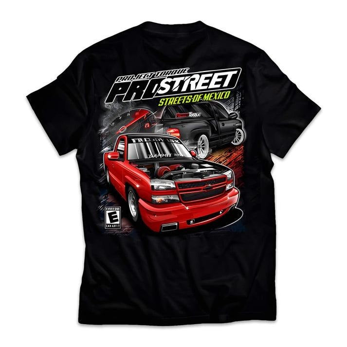Project Torque Pro Street Bundle Pack T-shirt, Graphic Design Car Tee, Menswear, Unisex Cotton, Casual Tops