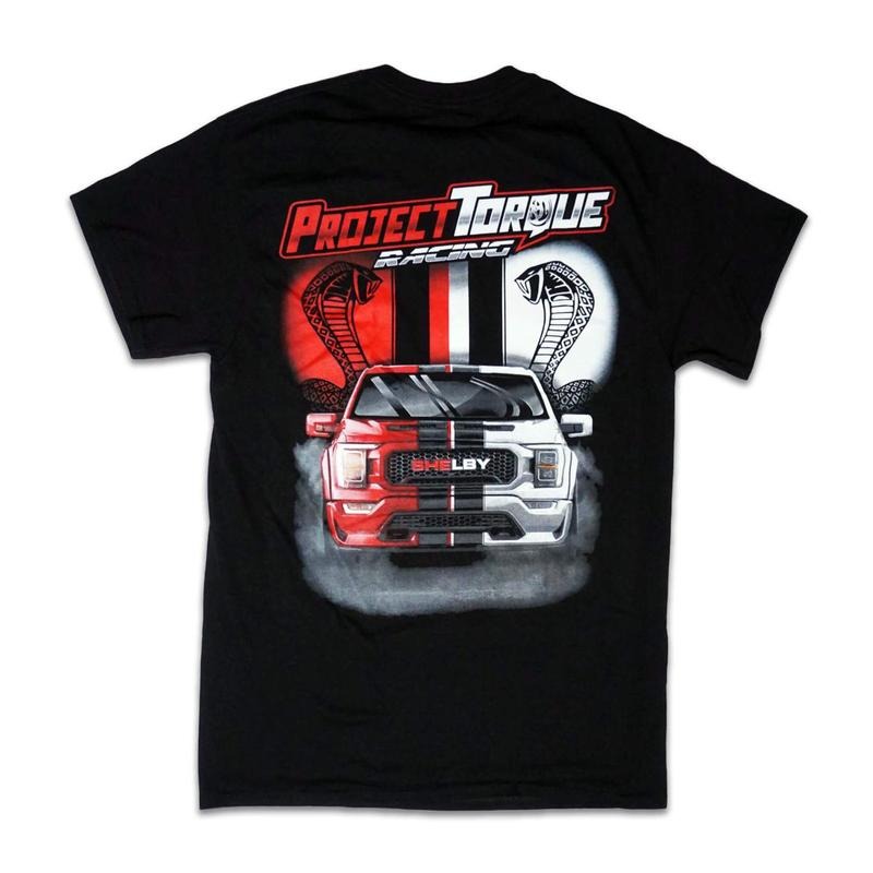 Project Torque Super Snake Shelby T-shirt, Graphic Car Tee, Menswear, Unisex Cotton, Casual Tops