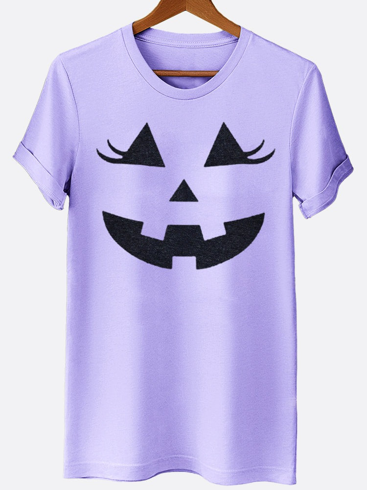Pumpkin Eyelashes Graphic Tee