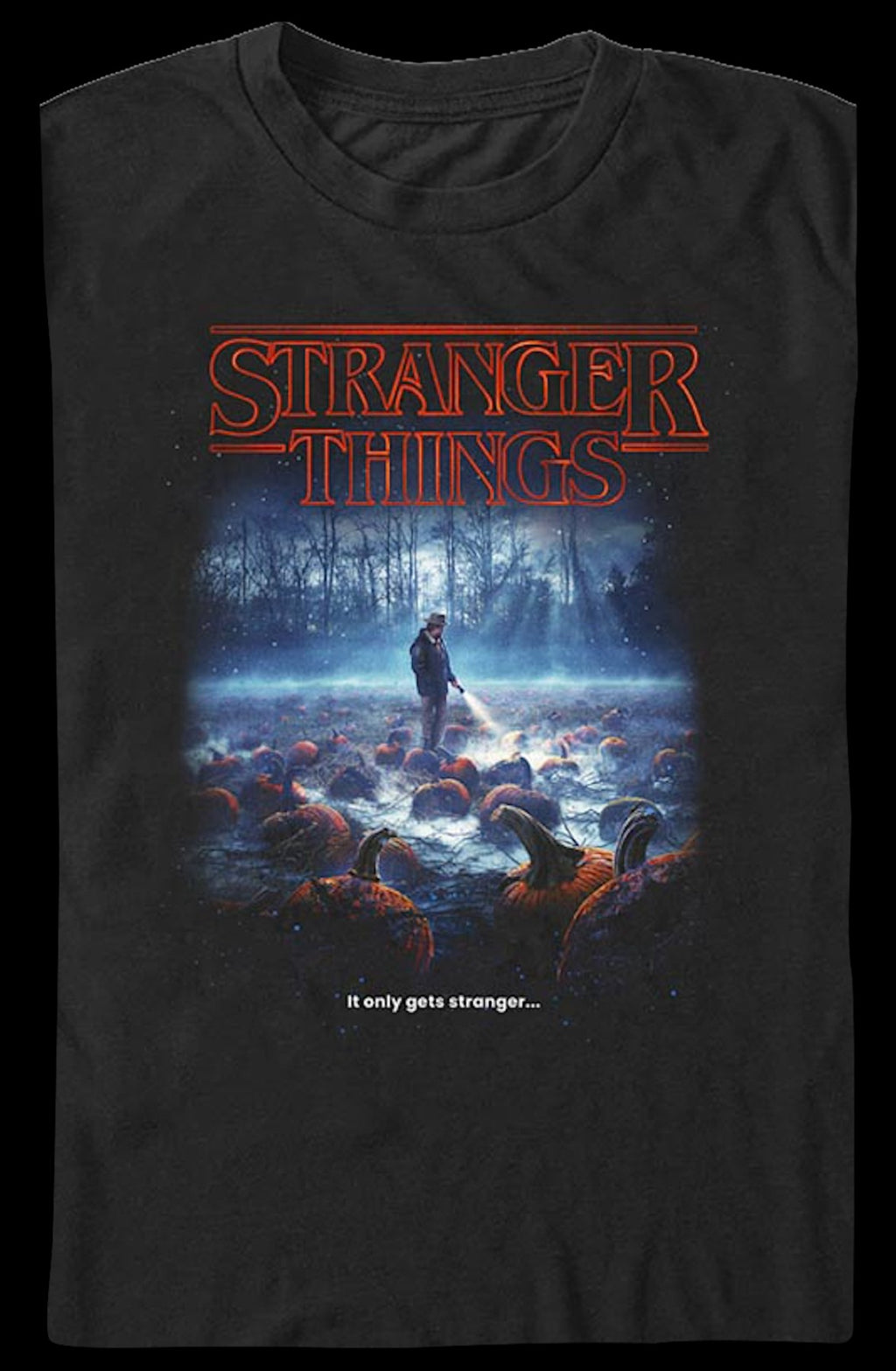 Pumpkin Patch Stranger Things T-Shirt