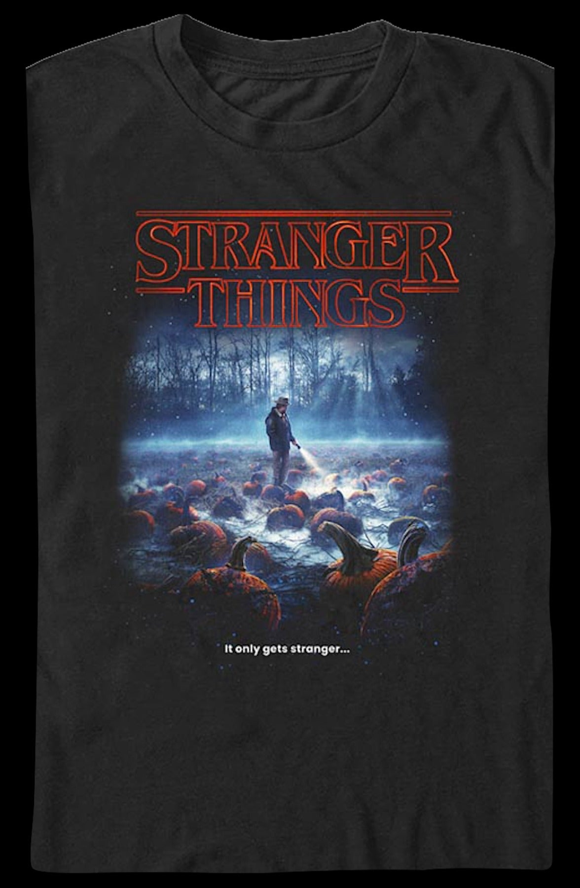 Pumpkin Patch Stranger Things T-Shirt