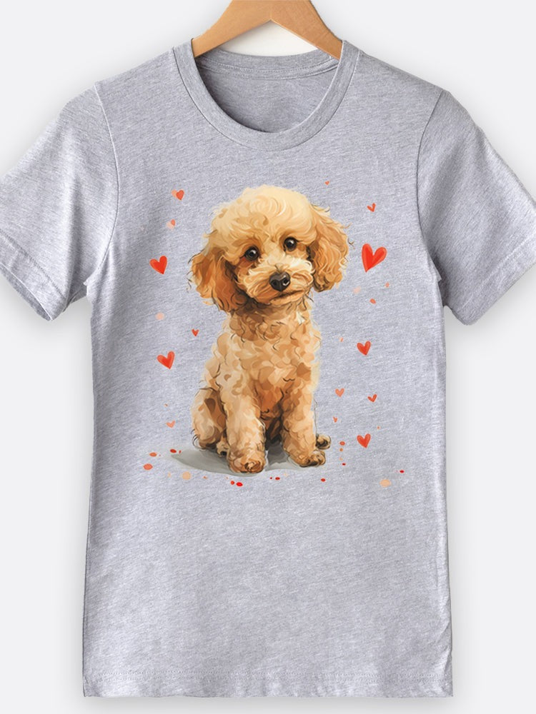 Puppy & Hearts Graphic Tee
