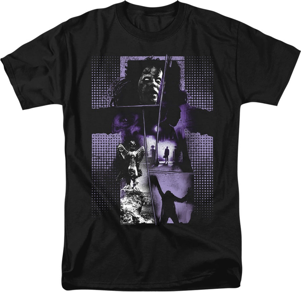 Purple Collage Exorcist T-Shirt