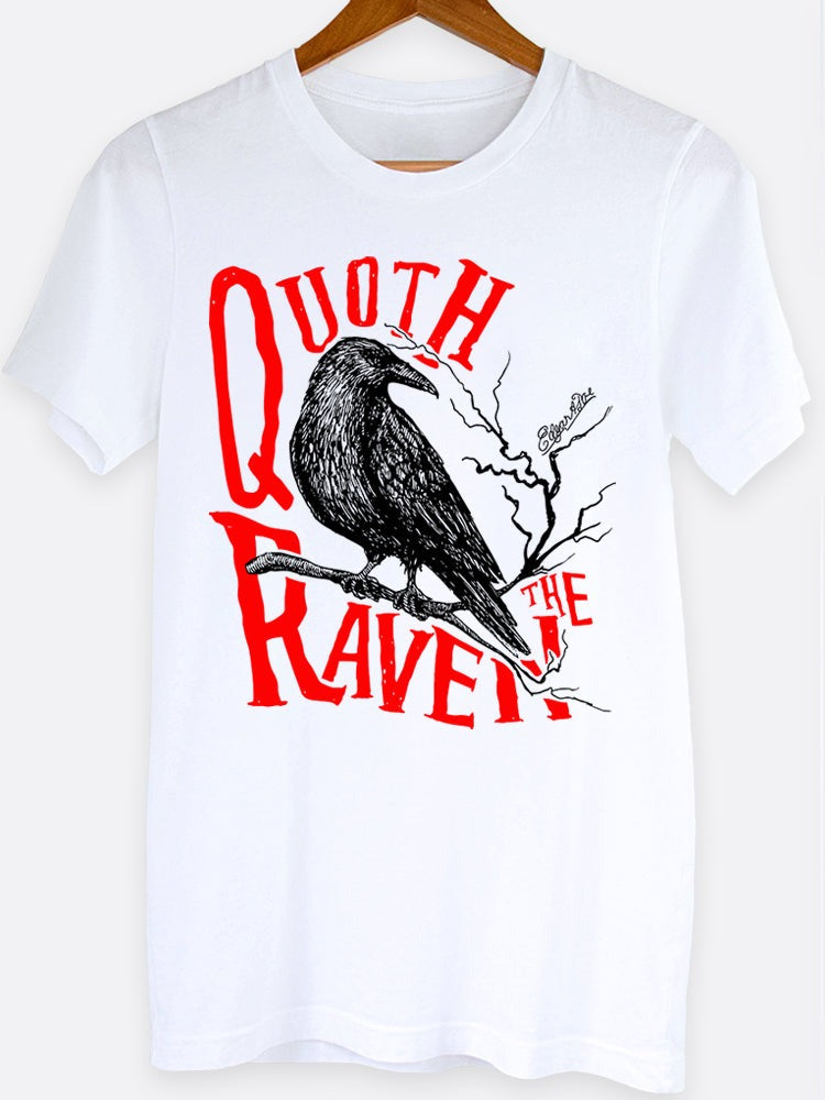 Quoth The Raven Graphic Tee Style001