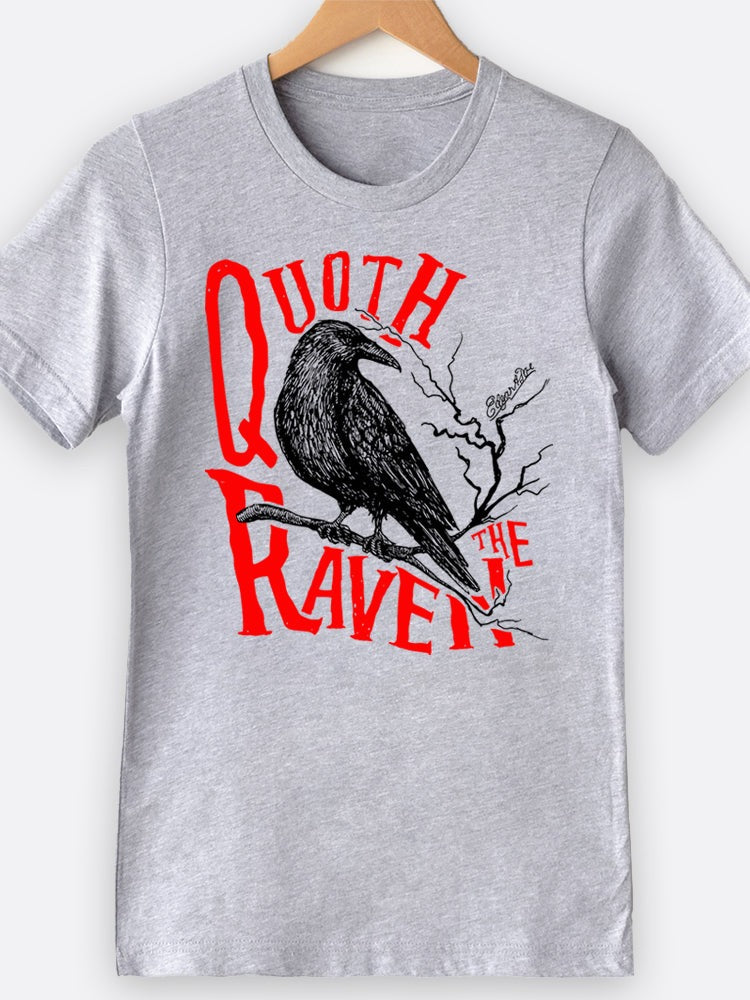 Quoth The Raven Graphic Tee Style001