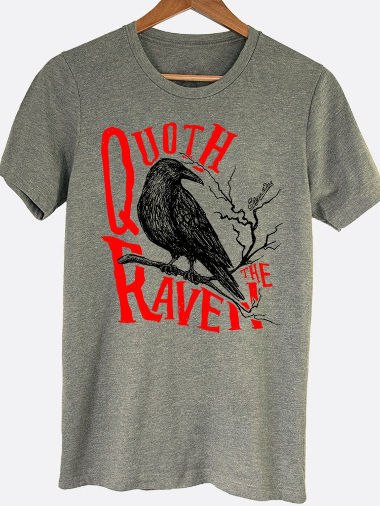 Quoth The Raven Graphic Tee Style001