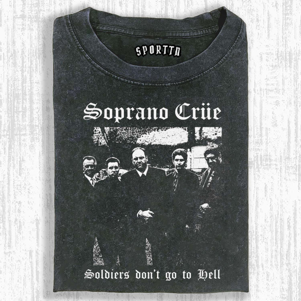 RETRO STYLE SOPRANOS GRAPHIC T-SHIRT Style007