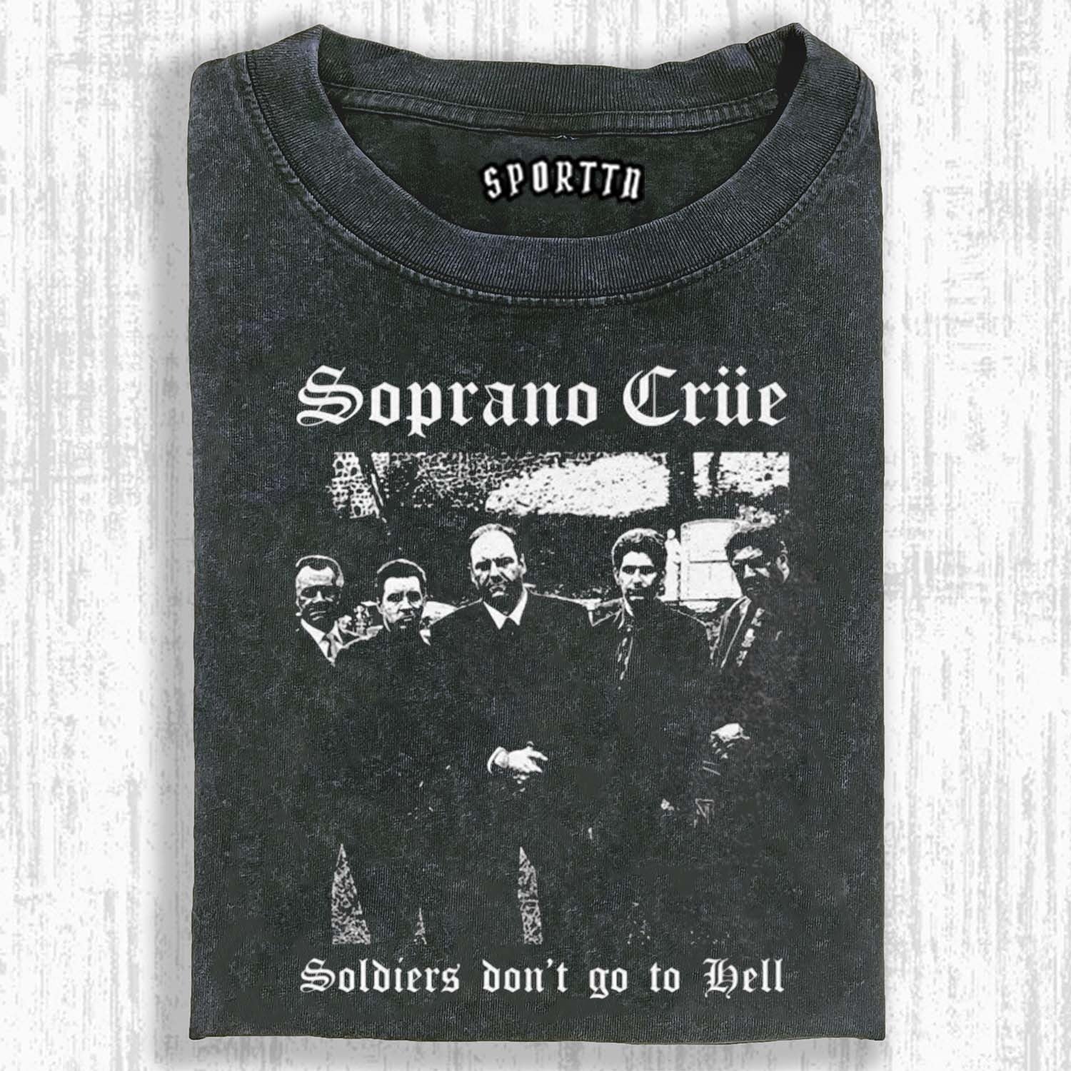 RETRO STYLE SOPRANOS GRAPHIC T-SHIRT Style007