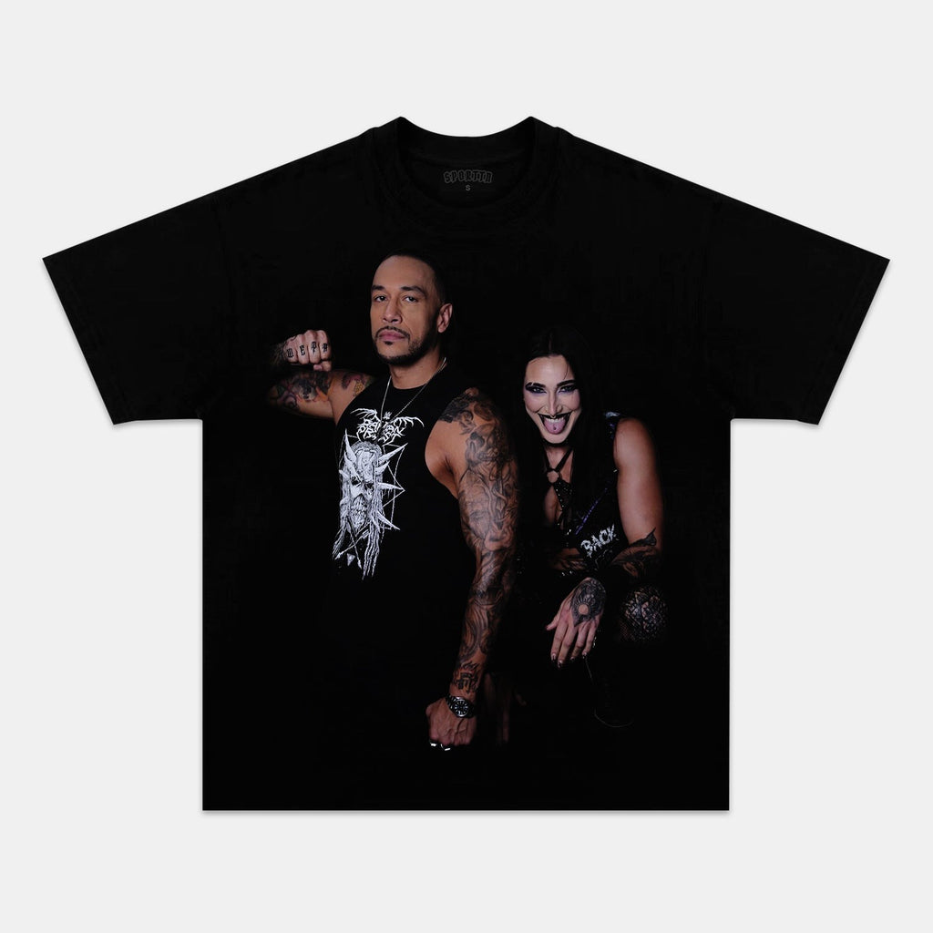 RHEA RIPLEY & DAMIAN PRIEST TEE 6.10