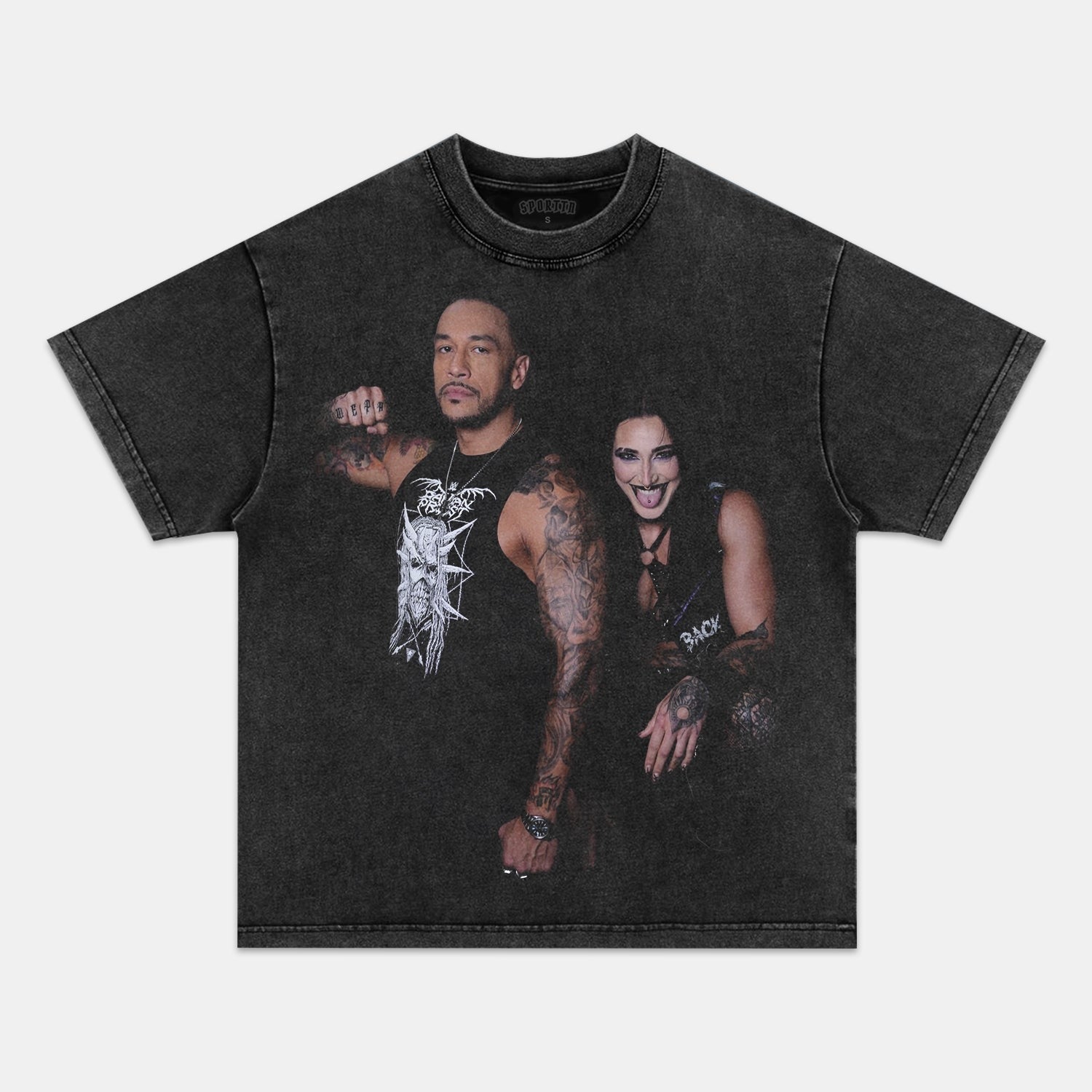 RHEA RIPLEY & DAMIAN PRIEST TEE 6.10