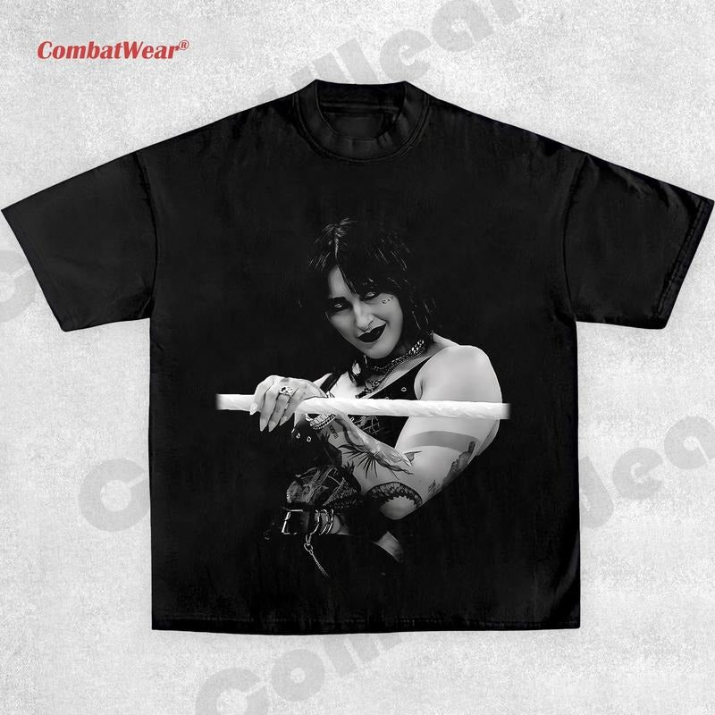 RHEA RIPLEY 4.0 TEE , Wrestling Tee, Wrestling Graphic Tee, Wrestler Shirt, Sports Shirt, Vintage Wresting Shirt, Wrestling Gift Hoodie Sweatshirts