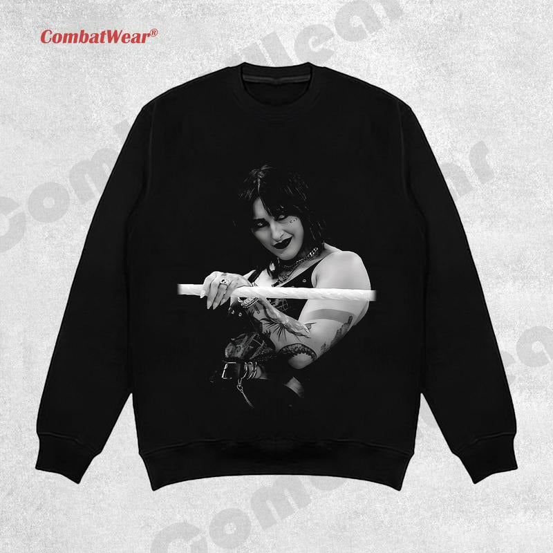 RHEA RIPLEY 4.0 TEE , Wrestling Tee, Wrestling Graphic Tee, Wrestler Shirt, Sports Shirt, Vintage Wresting Shirt, Wrestling Gift Hoodie Sweatshirts