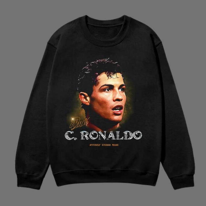 RONALDO Young T-Shirt, RONALDO Vintage Tee, Unisex Soccer Shirt, Sweatshirt, Soccer Player Graphic Tees, Menswear Womenswear Streetwear